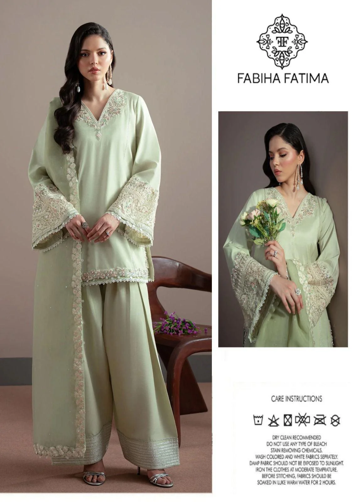 Fabiha Fatima Silk Suit