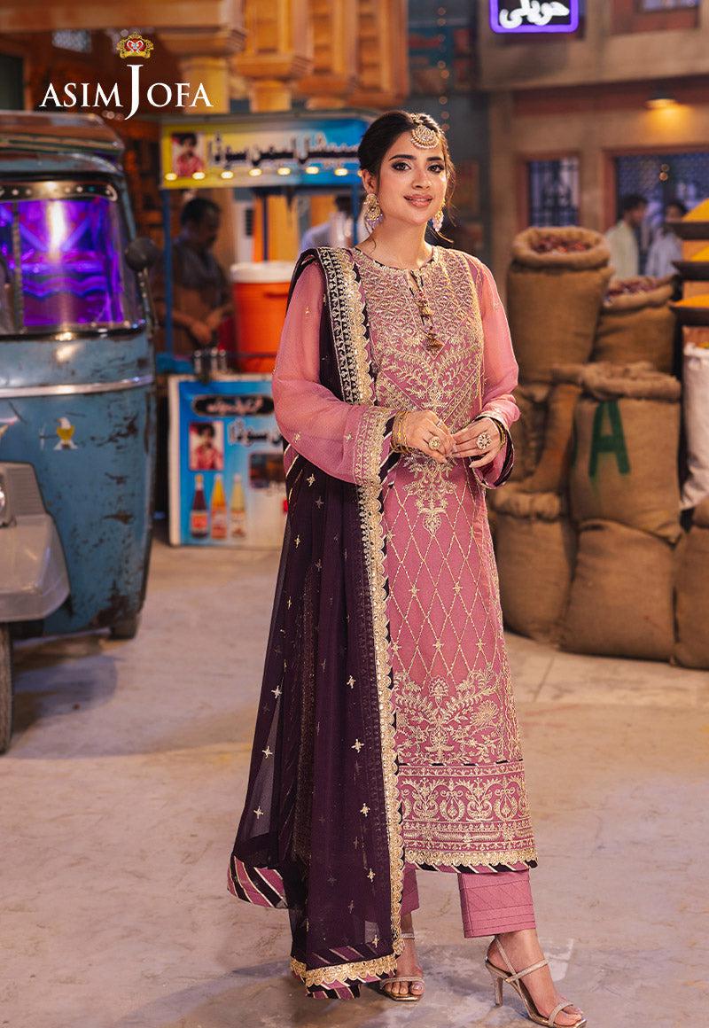 Asim Jofa Chiffon Suit