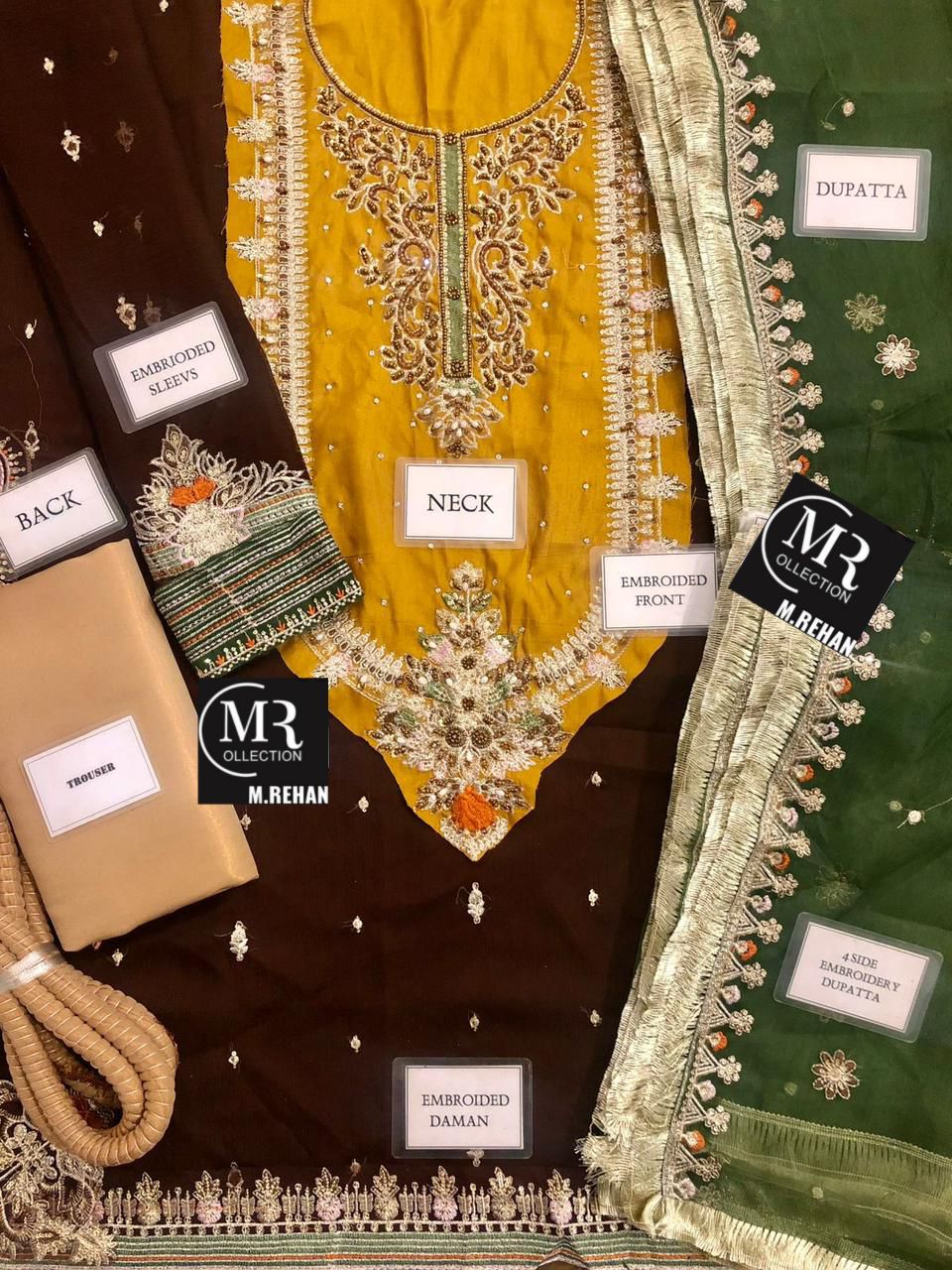 Khuda Buksh Chiffon Suit