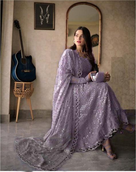 Asim Jofa Chiffon Suit