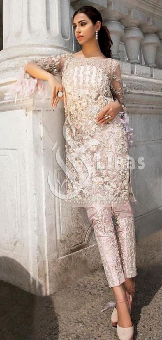 Erum Khan Organza Suit