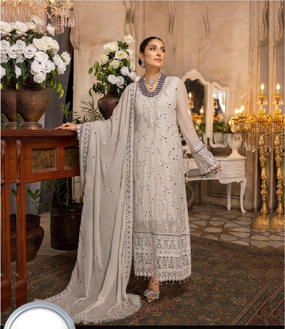 Asim Jofa Chiffon Suit