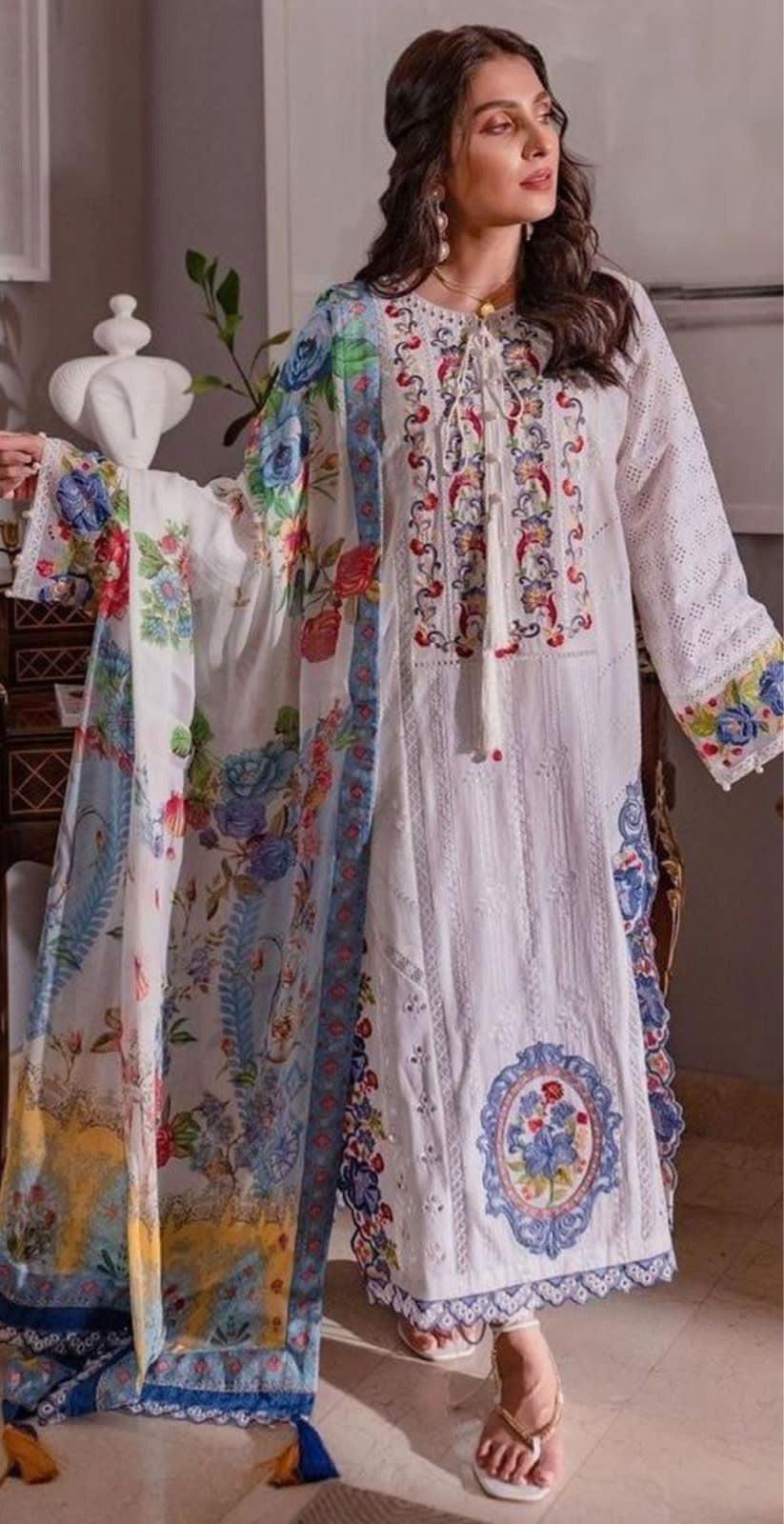 Faiza Saqlain Cotton Suit