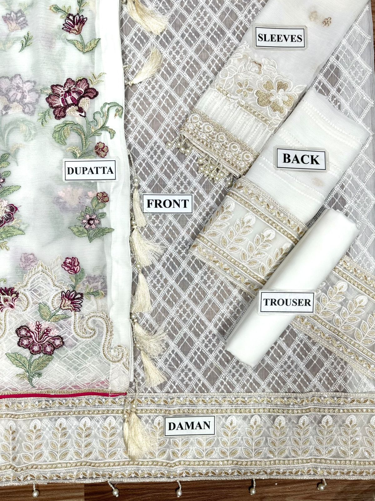 Baroque Chiffon Suit