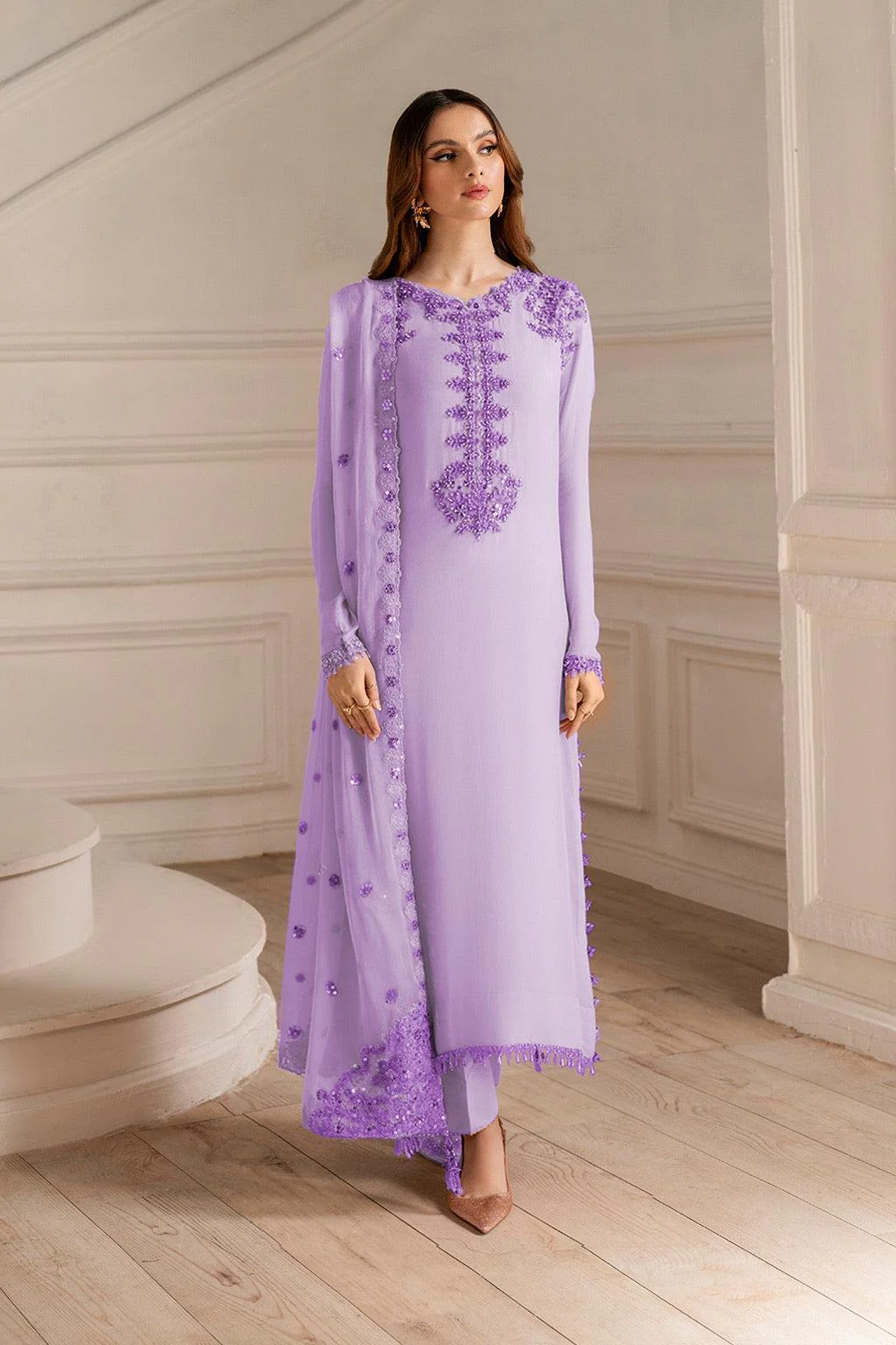Iznik Chiffon Suit