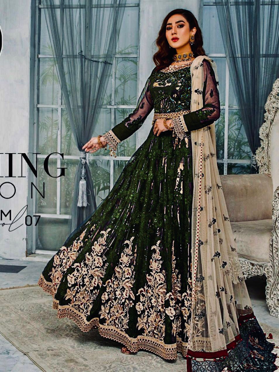 Mariam & Maria Net Frock