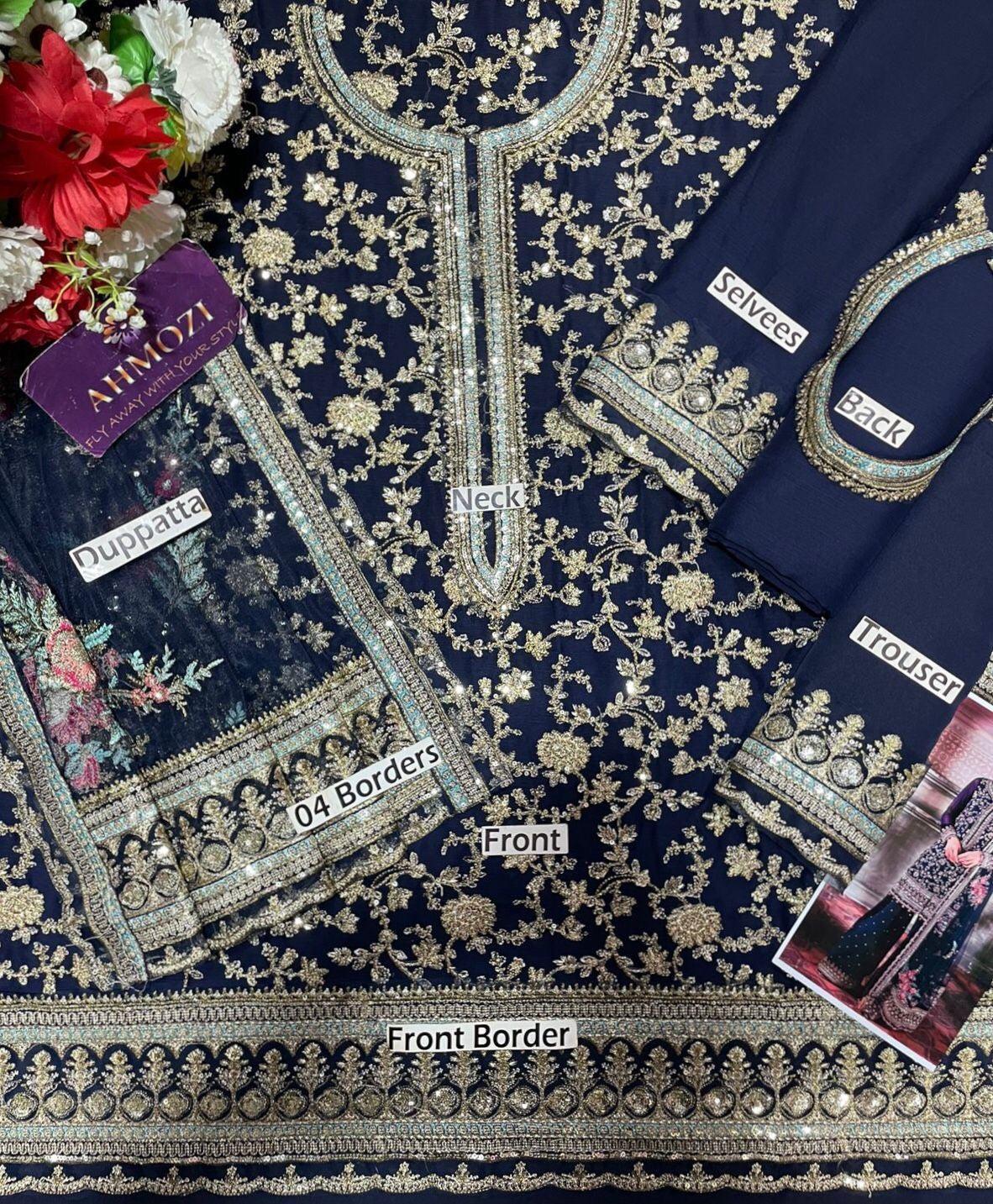 Charizma Chiffon Suit