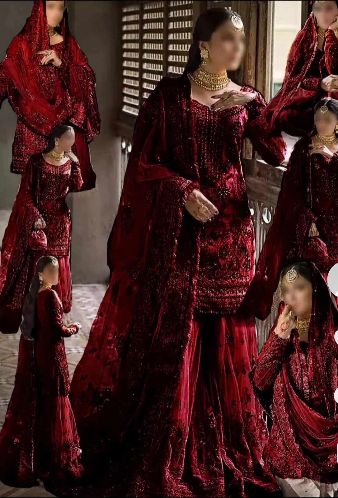 Erum Khan Net Bridal Suit