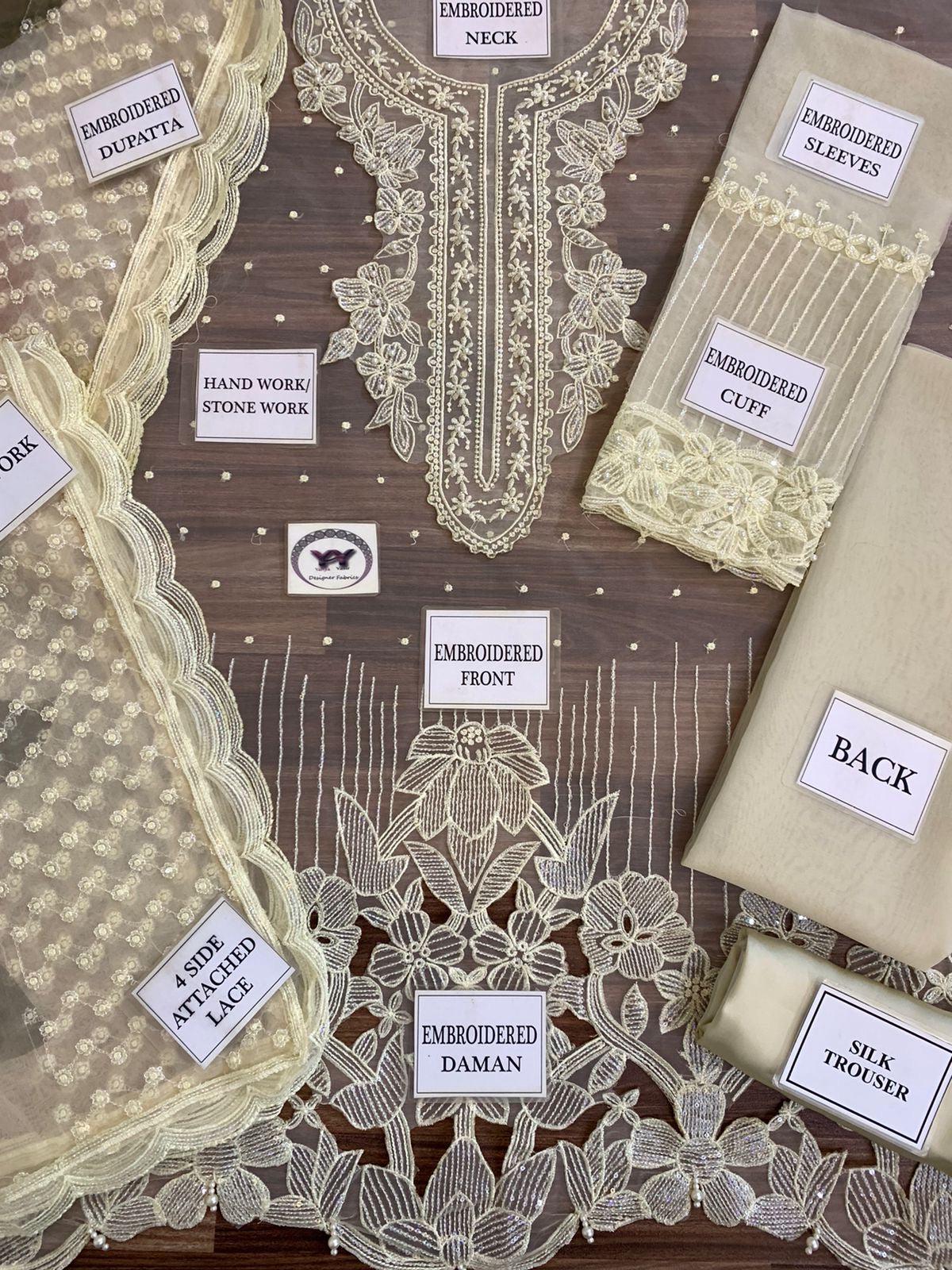 Baroque Organza Suit