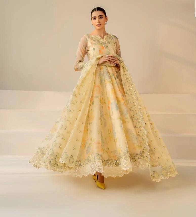 Baroque Chiffon Maxi