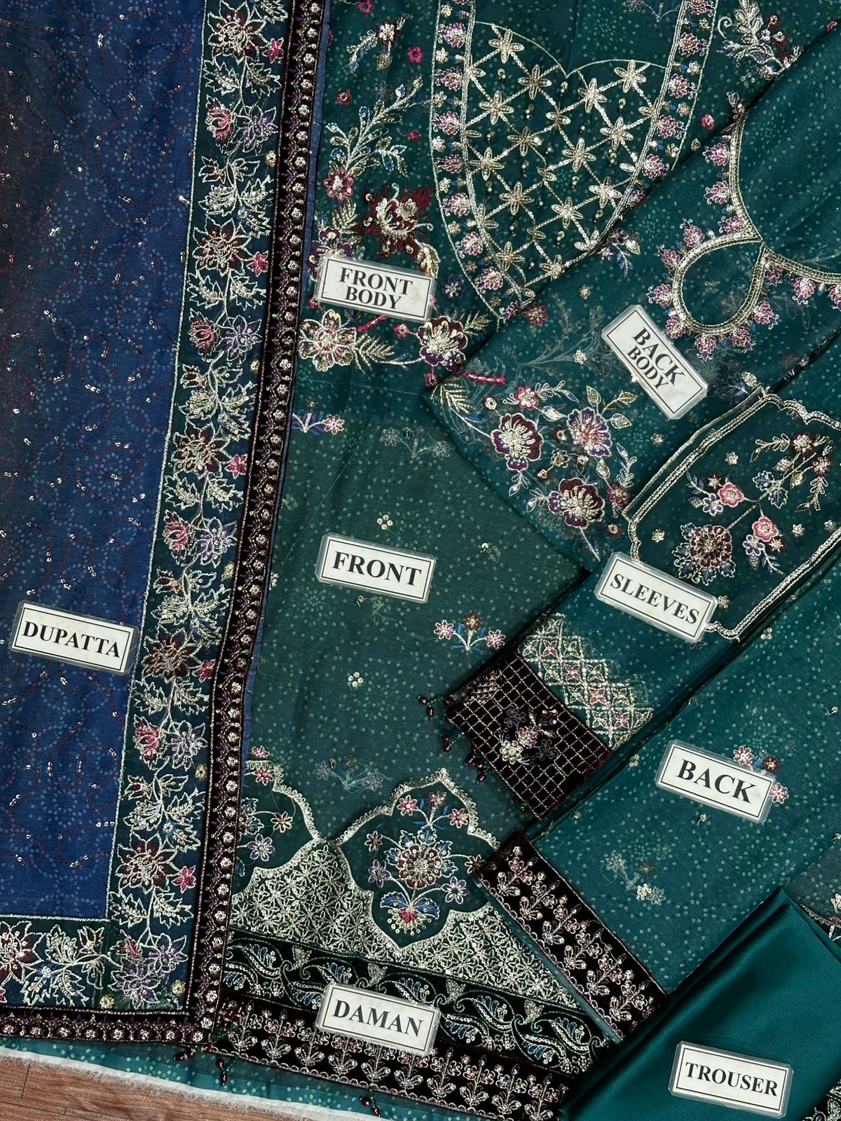 Baroque Chiffon Frock