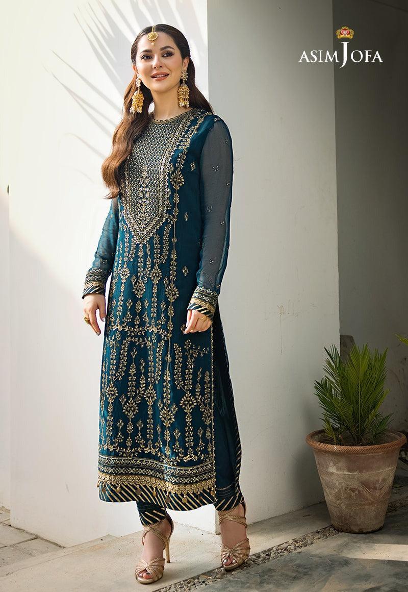 Asim Jofa Chiffon Suit