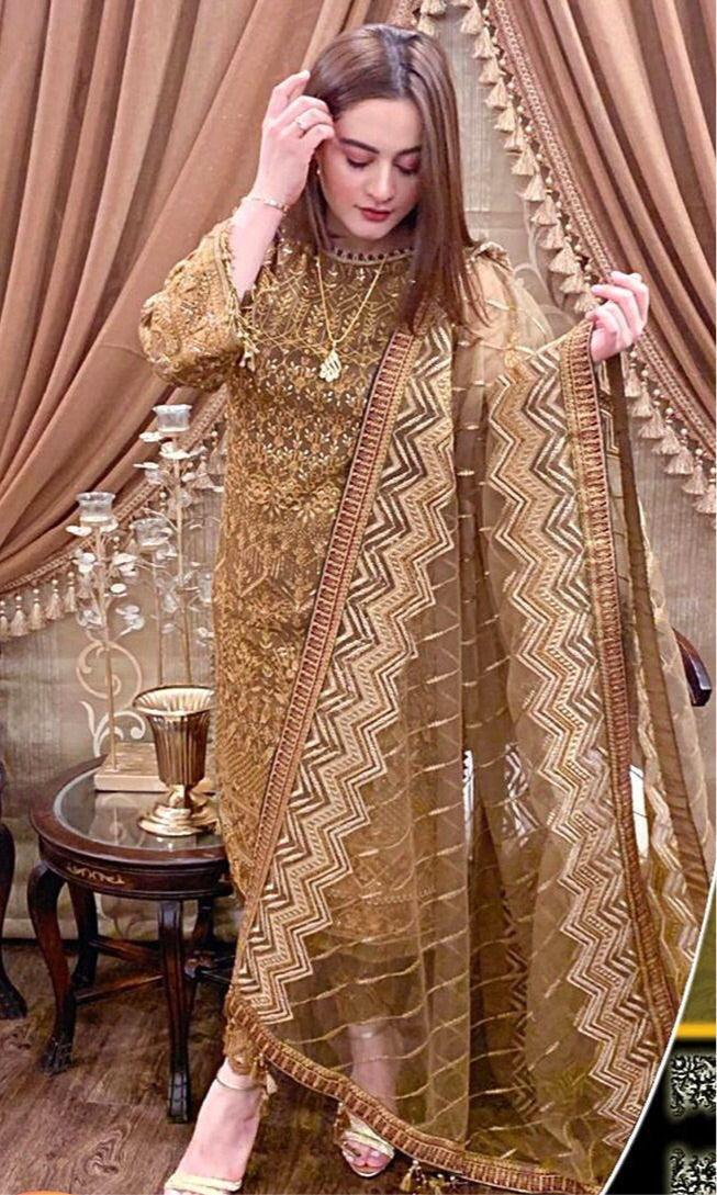 Baroque Chiffon Suit