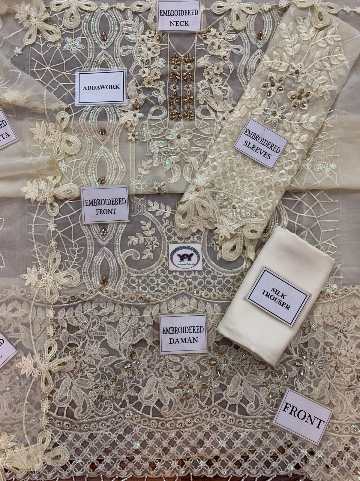 Maria B Chiffon Suit