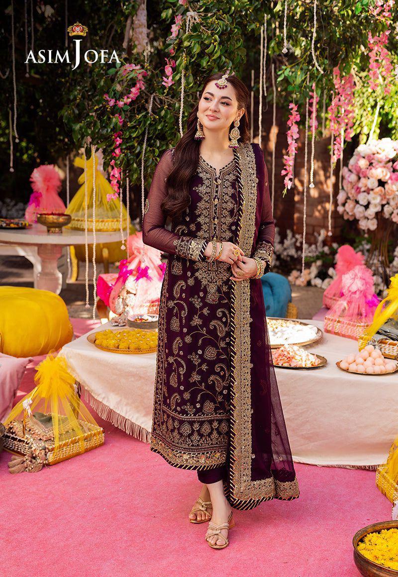 Asim Jofa Chiffon Suit