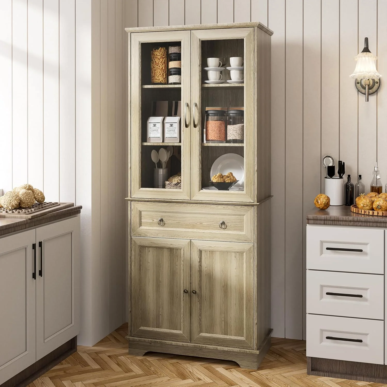 Kitchen Hutch Pantry Cabinet 71
