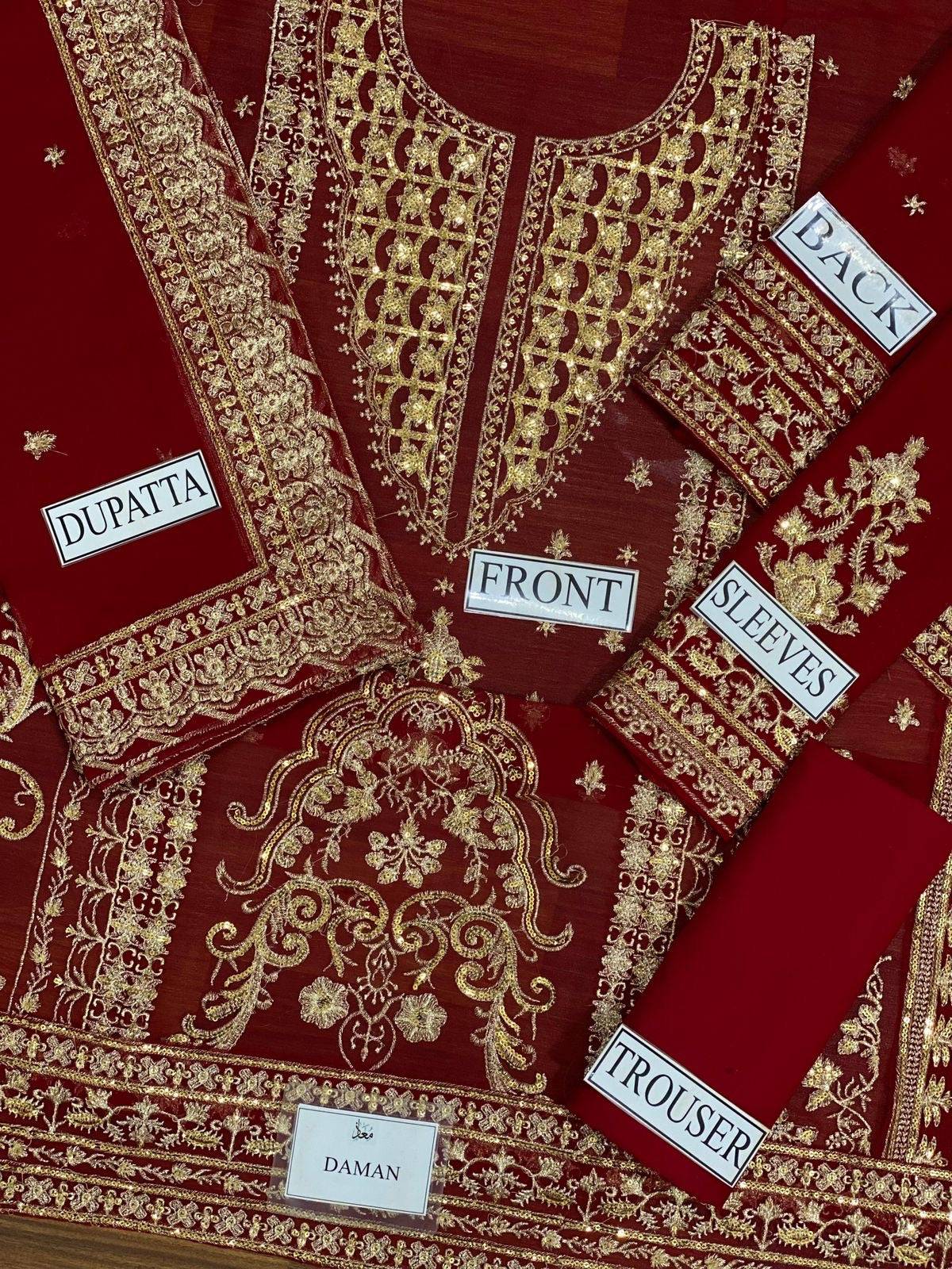 Asim Jofa Chiffon Suit