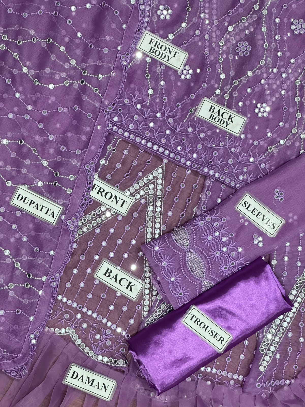 Asim Jofa Chiffon Frock