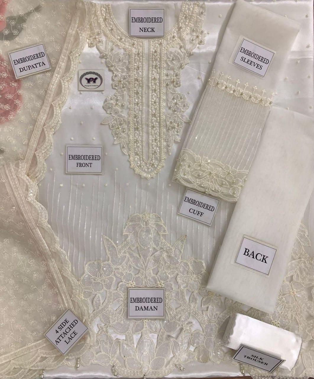 Baroque Organza Suit