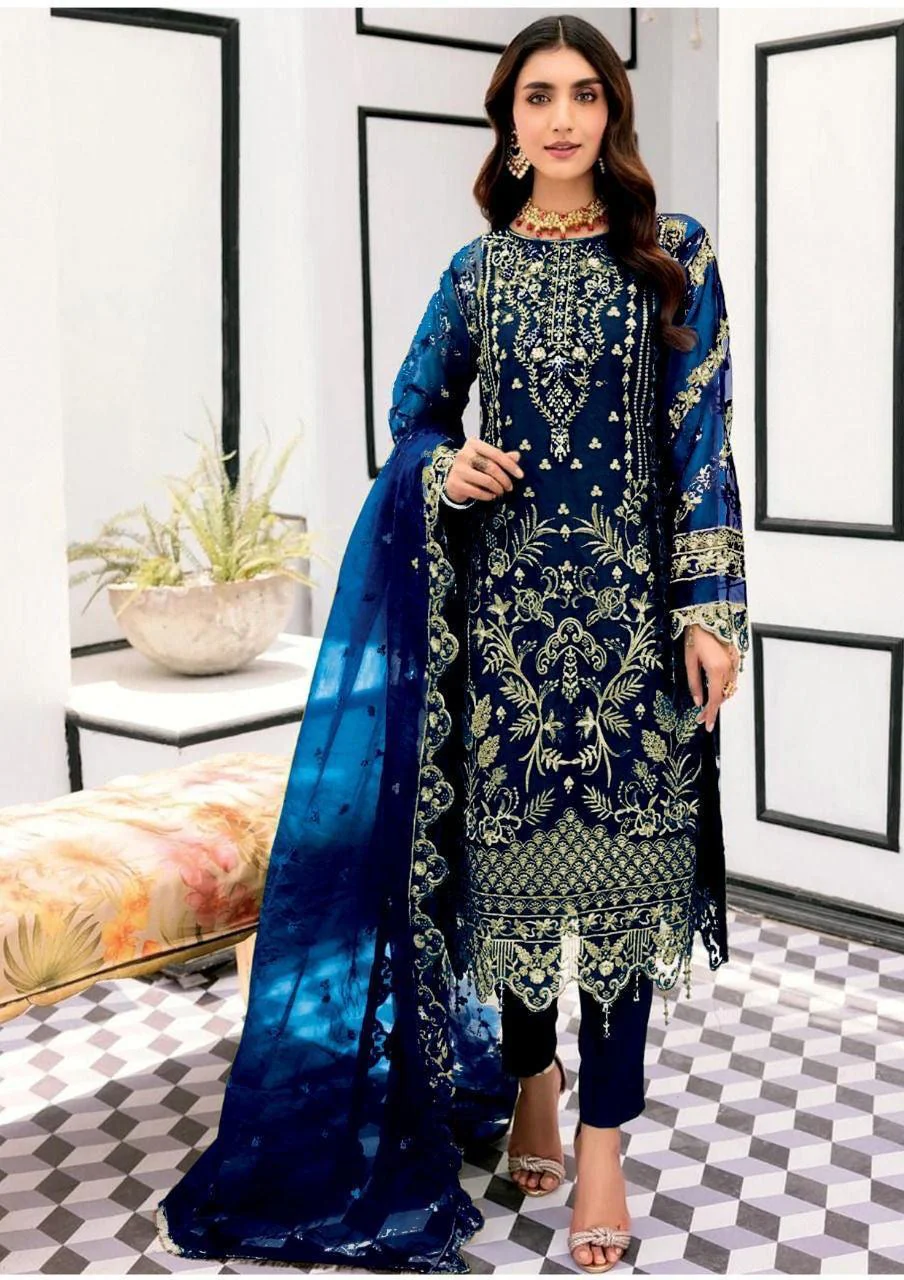 Emaan Adeel Organza Suit