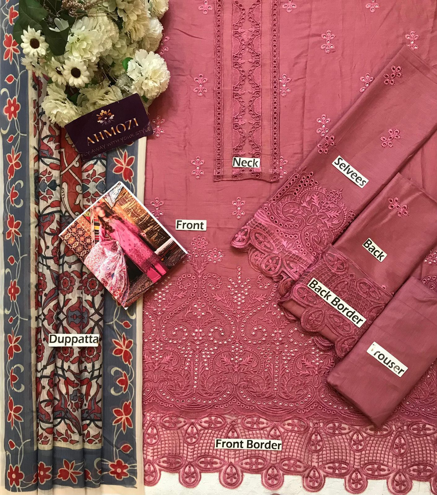 Adan Libas Lawn Suit