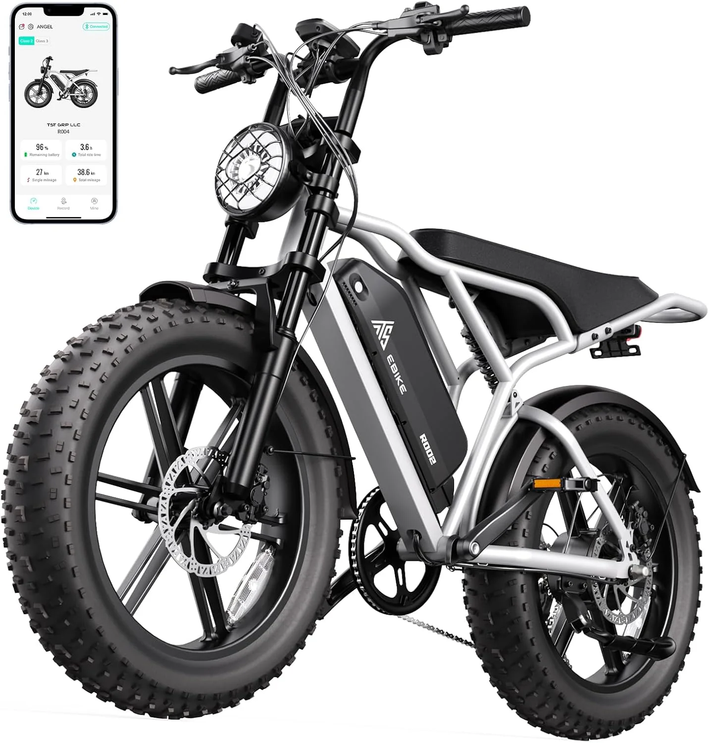 TST Electric Bike for Adults 1500W Peak 20