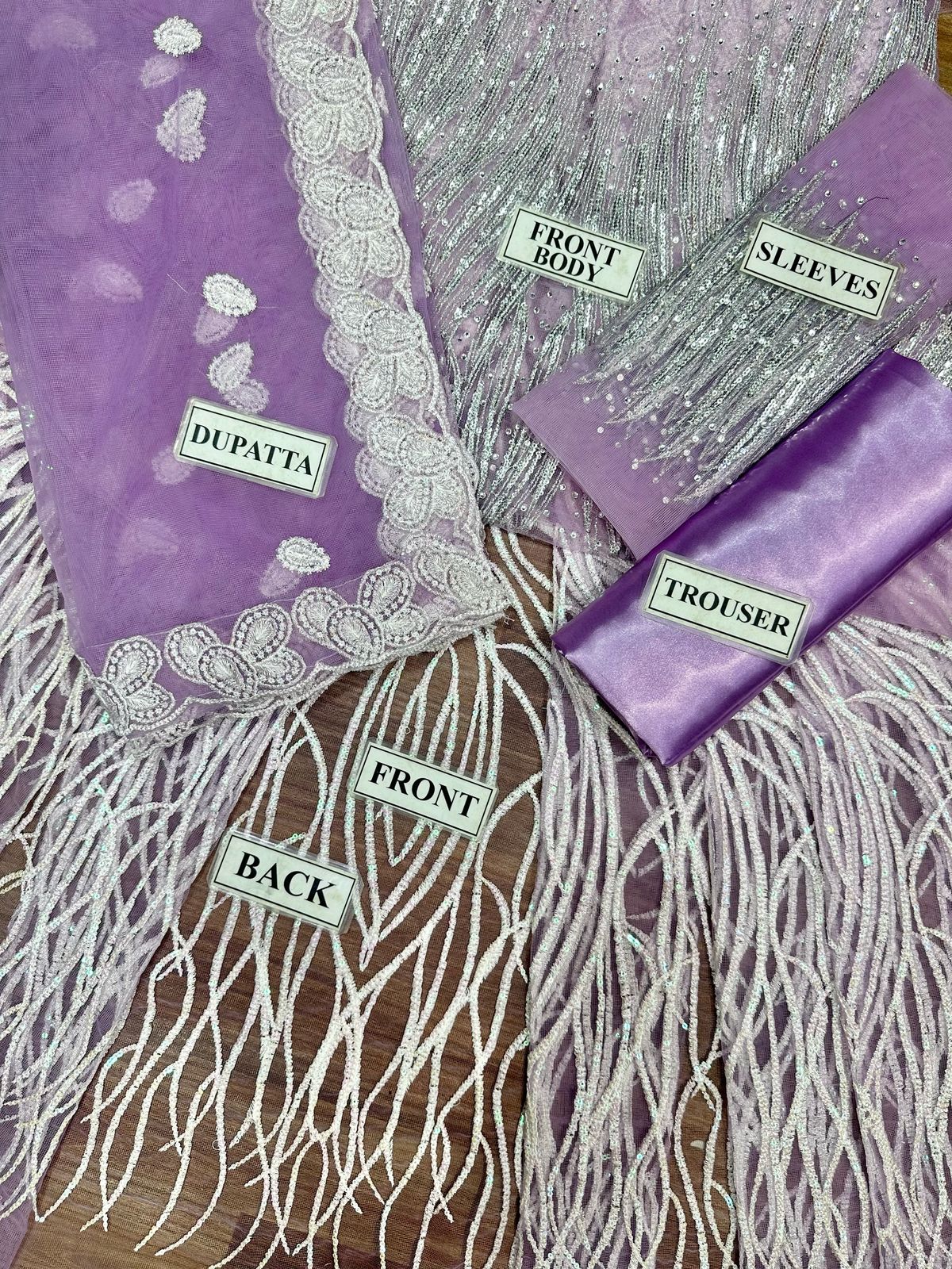 Nashwa Haute Net Frock