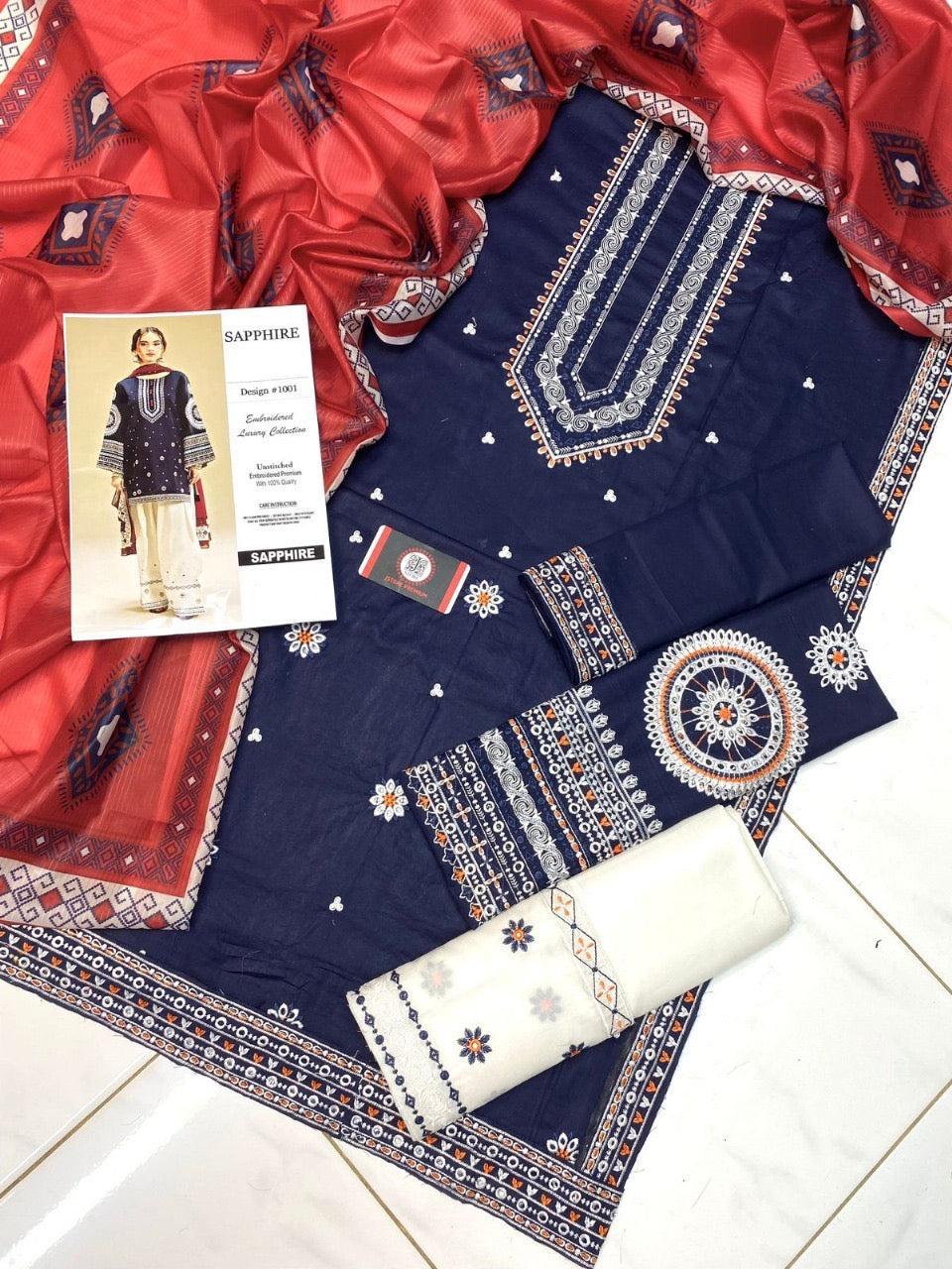 Erum Khan Cotton Suit