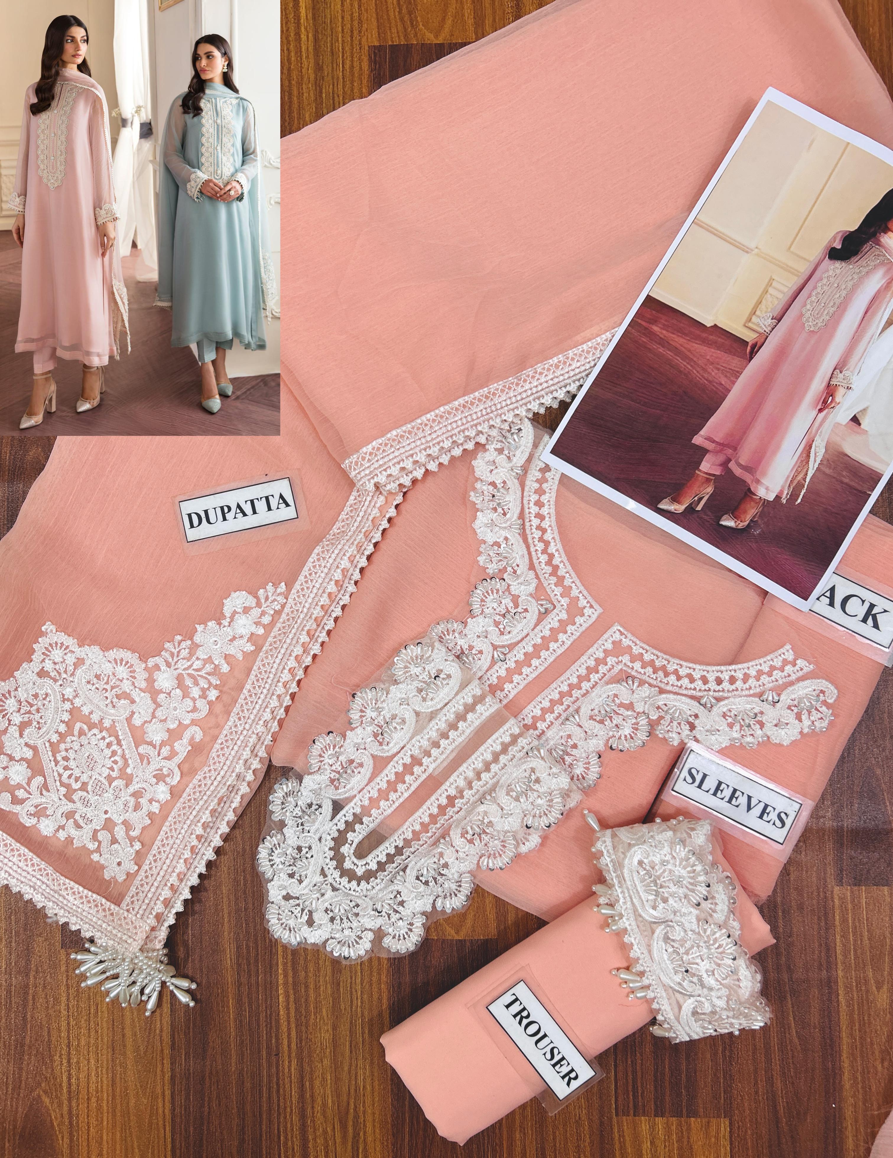 Baroque Chiffon Suit