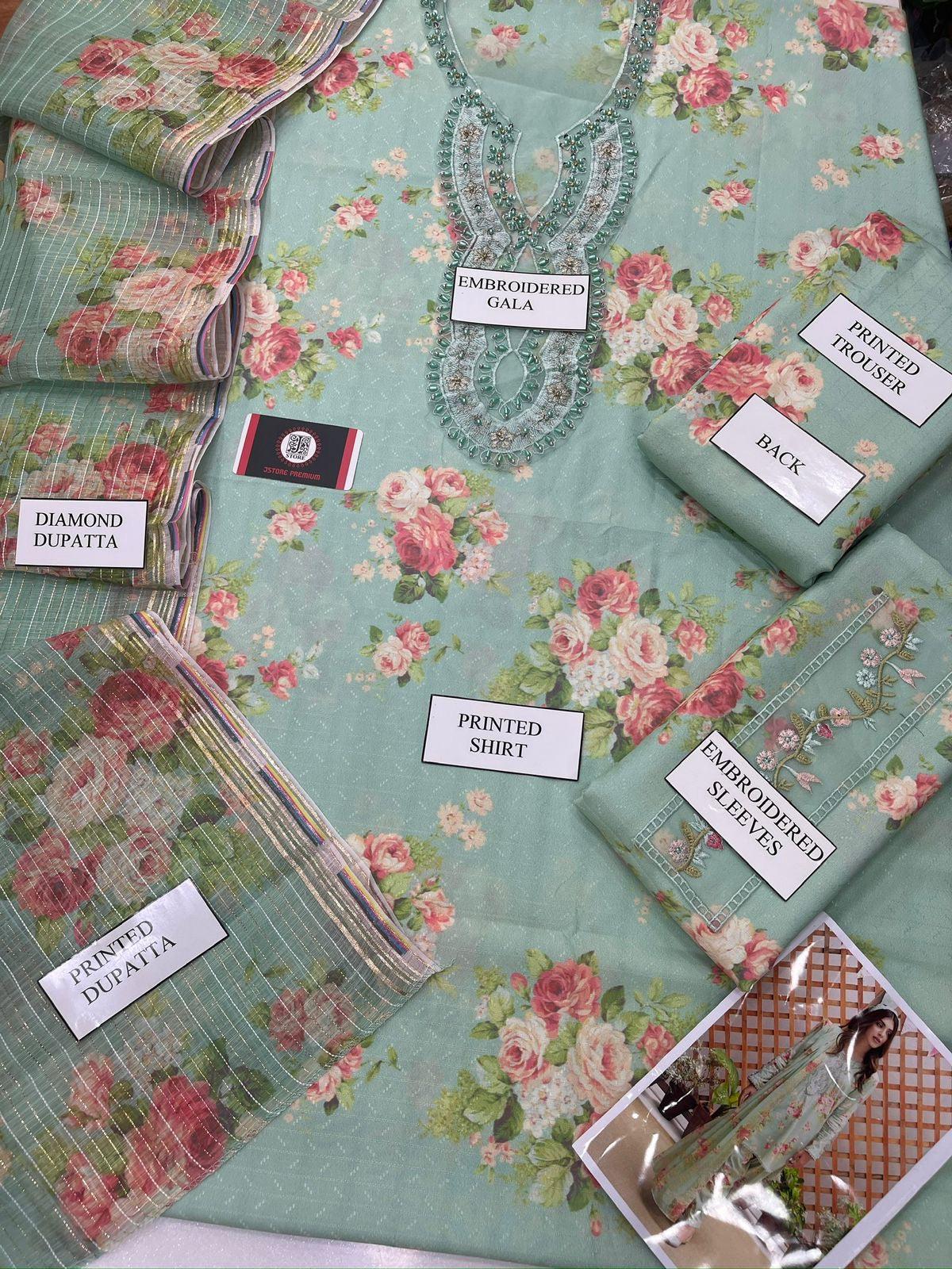 Farida Hassan Lawn Suit