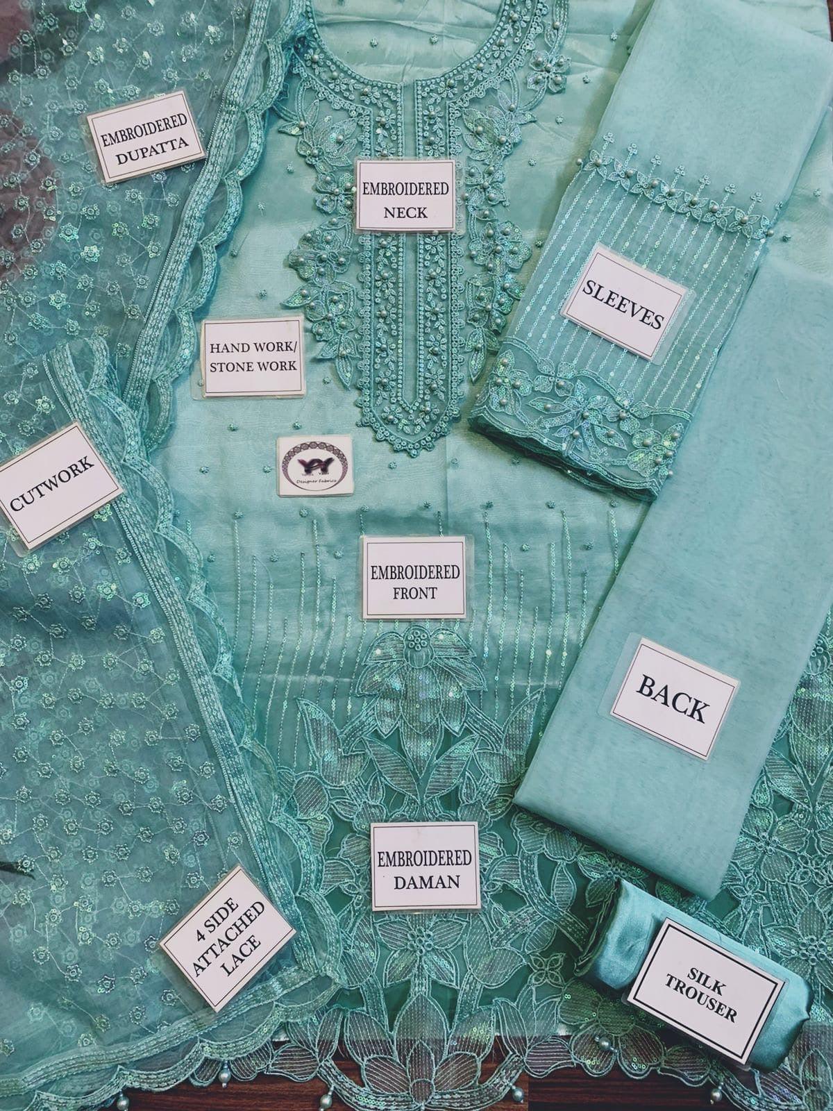 Baroque Organza Suit