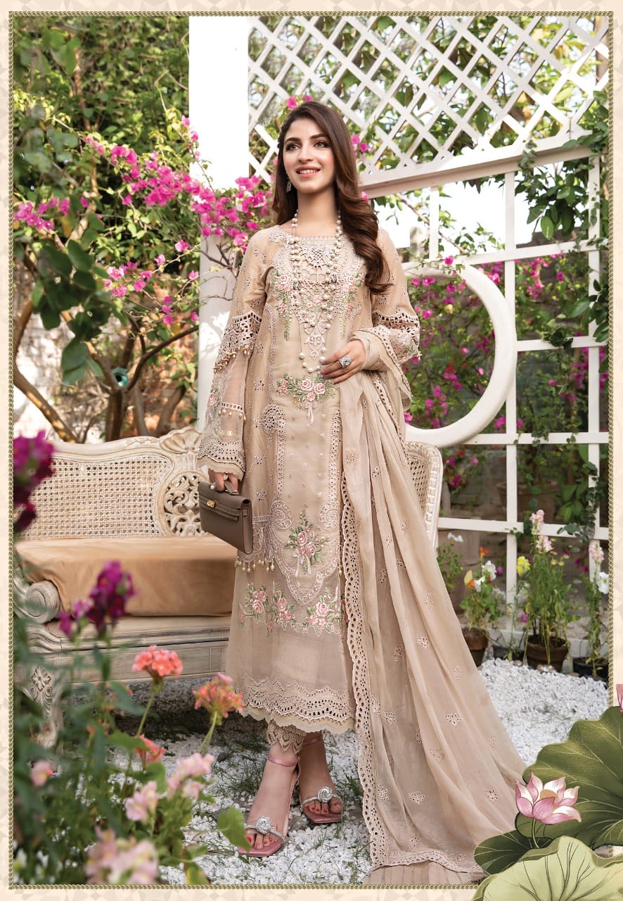 Maria B Chiffon Suit
