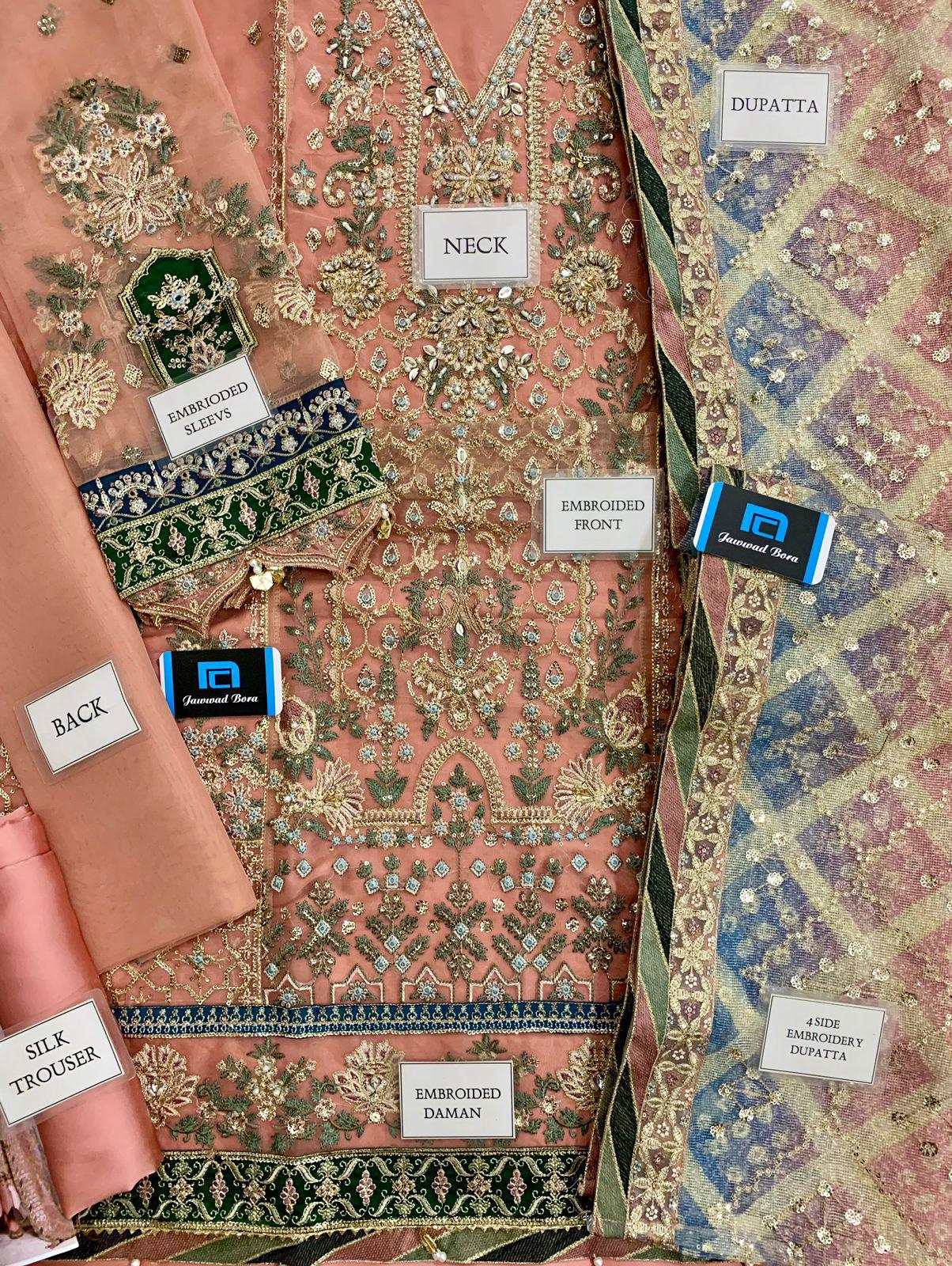 Baroque Organza Suit