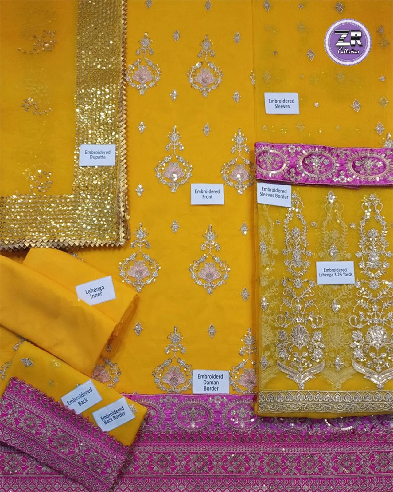 Mayo Organza Bridal Suit