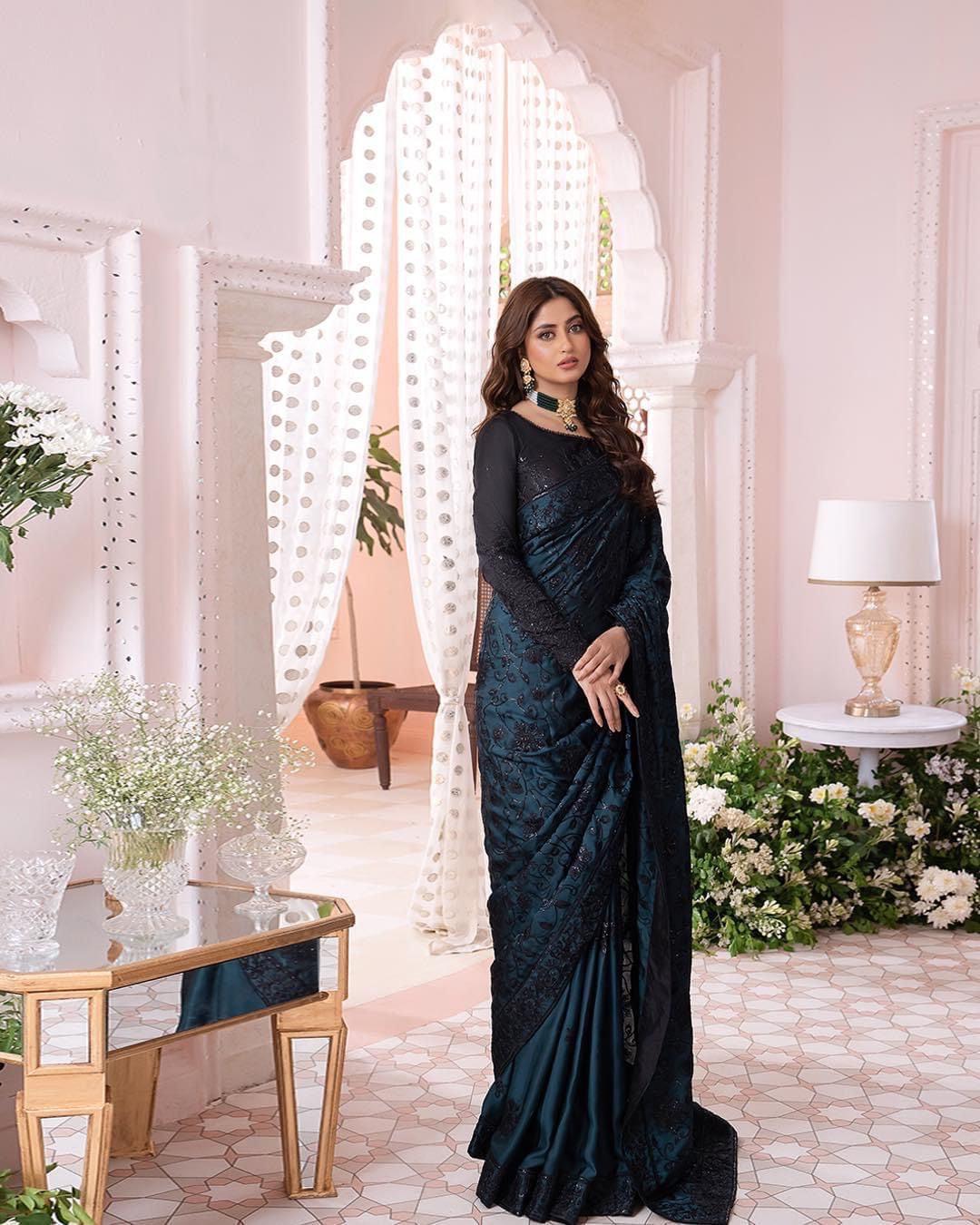 Asim Jofa Silk Saree