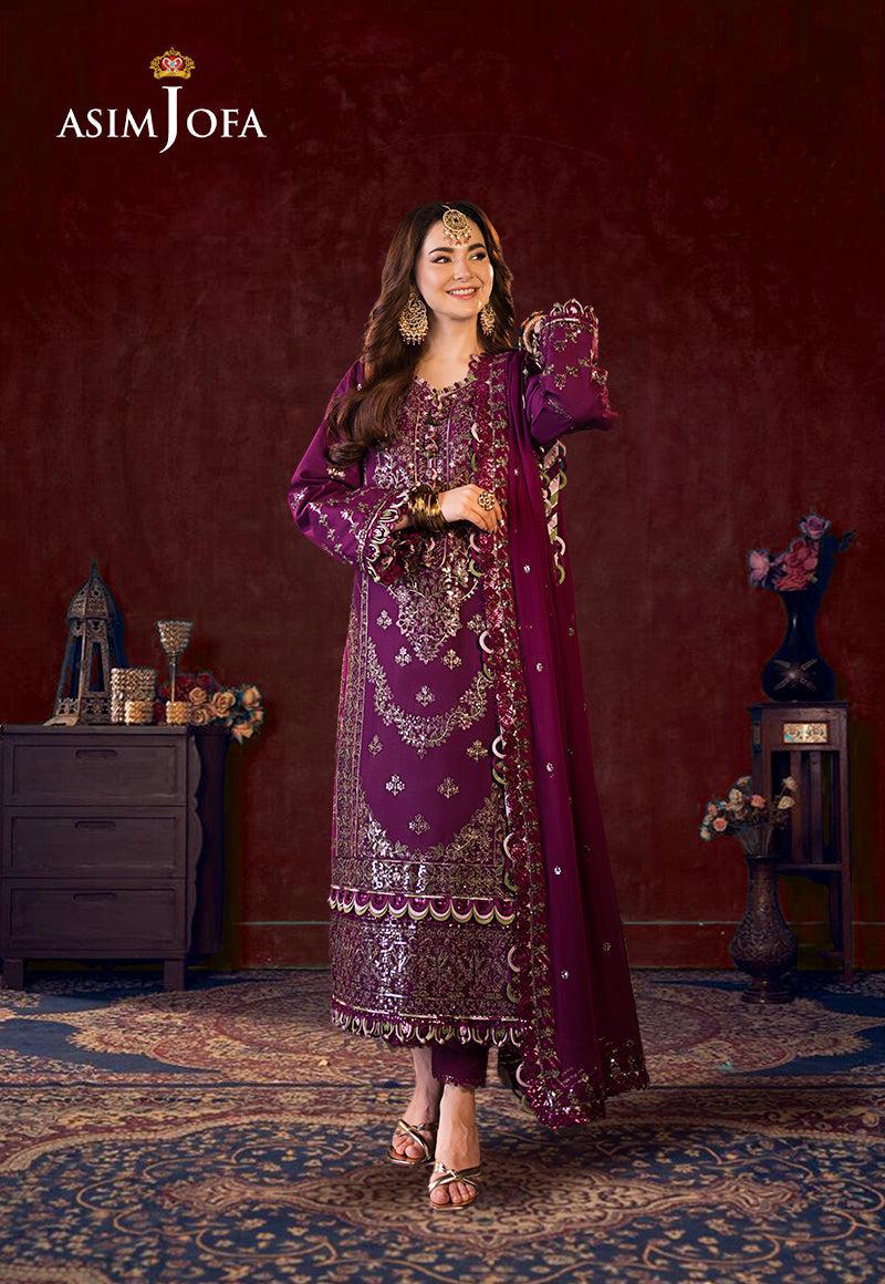 Asim Jofa Chiffon Suit