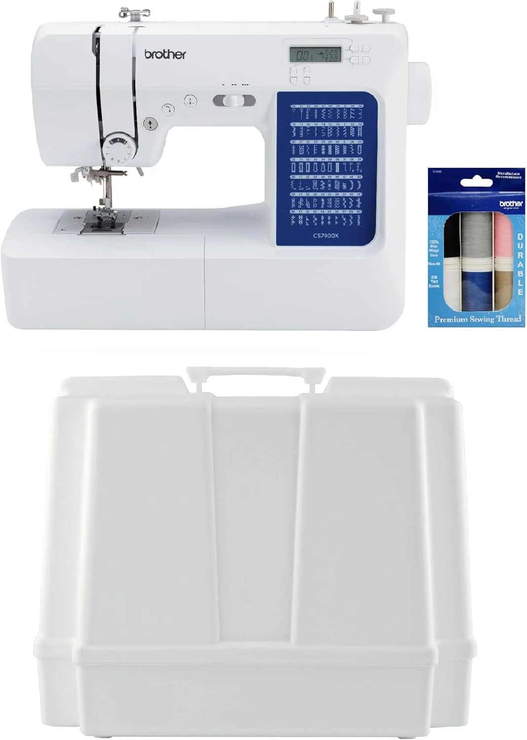 Brother CS7000X Computerized Sewing and Quilting Machine, 70 Built-in Stitches