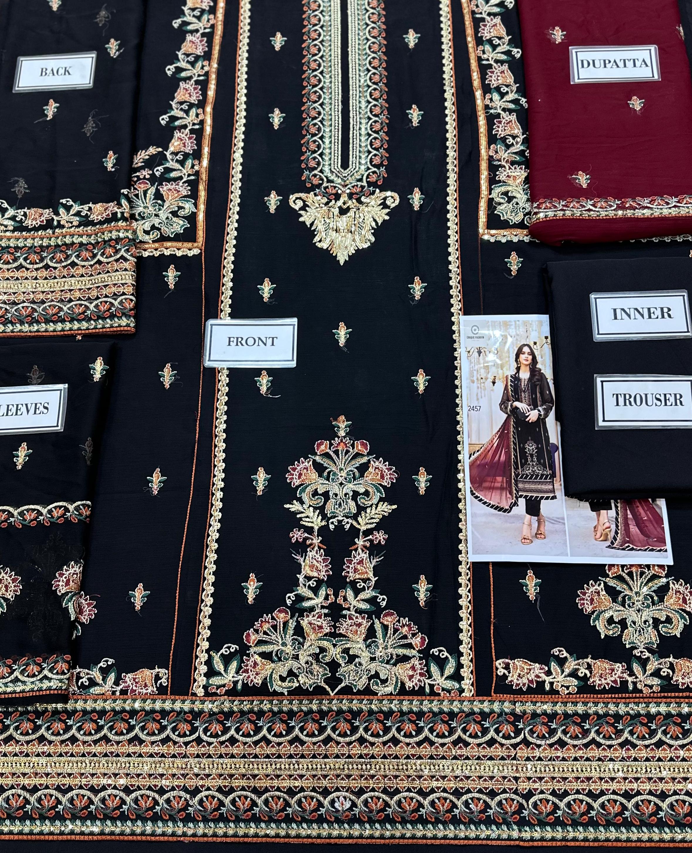 Maria B Chiffon Suit