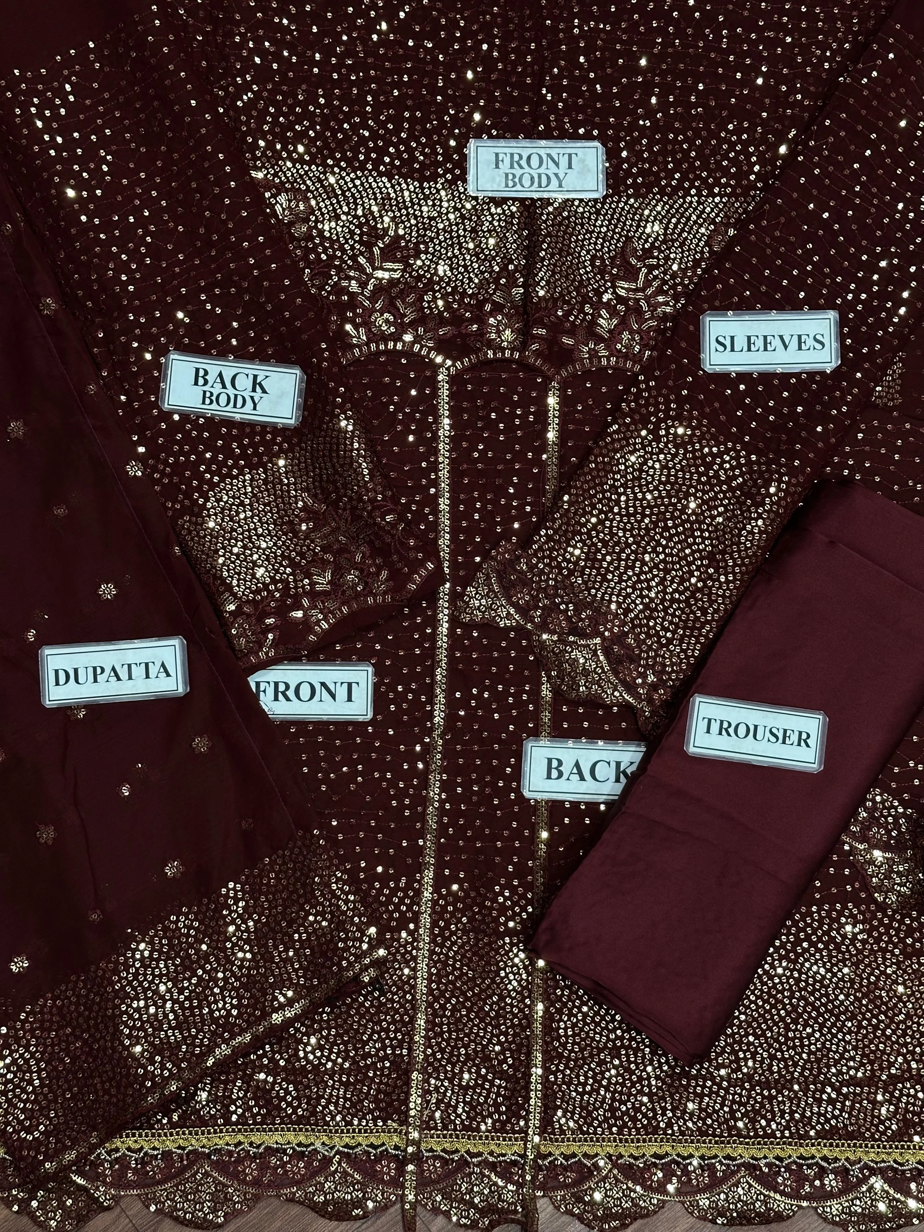 Alizeh Chiffon Frock