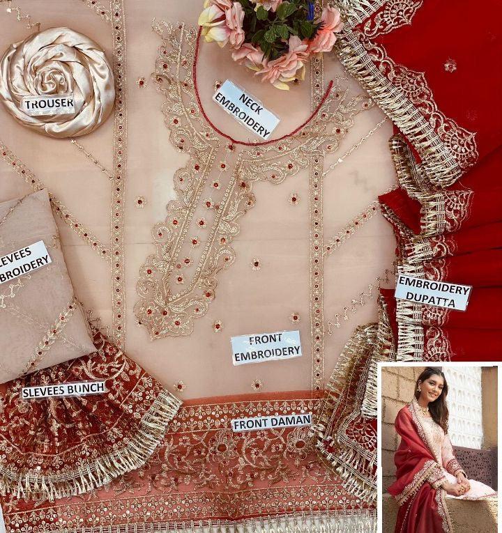 Lashkara Organza Suit