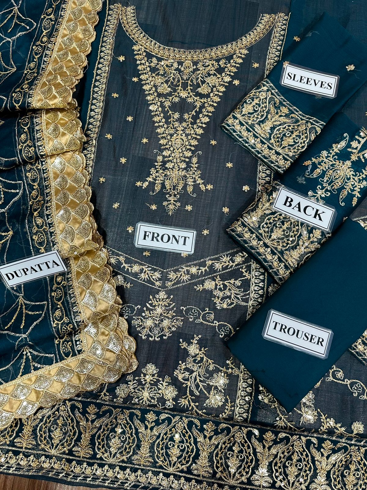 Asim Jofa Chiffon Suit