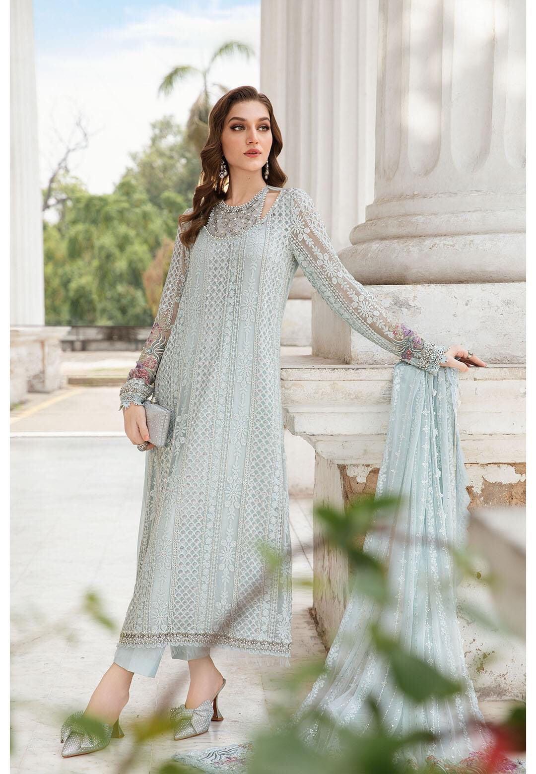 Maria B Chiffon Suit