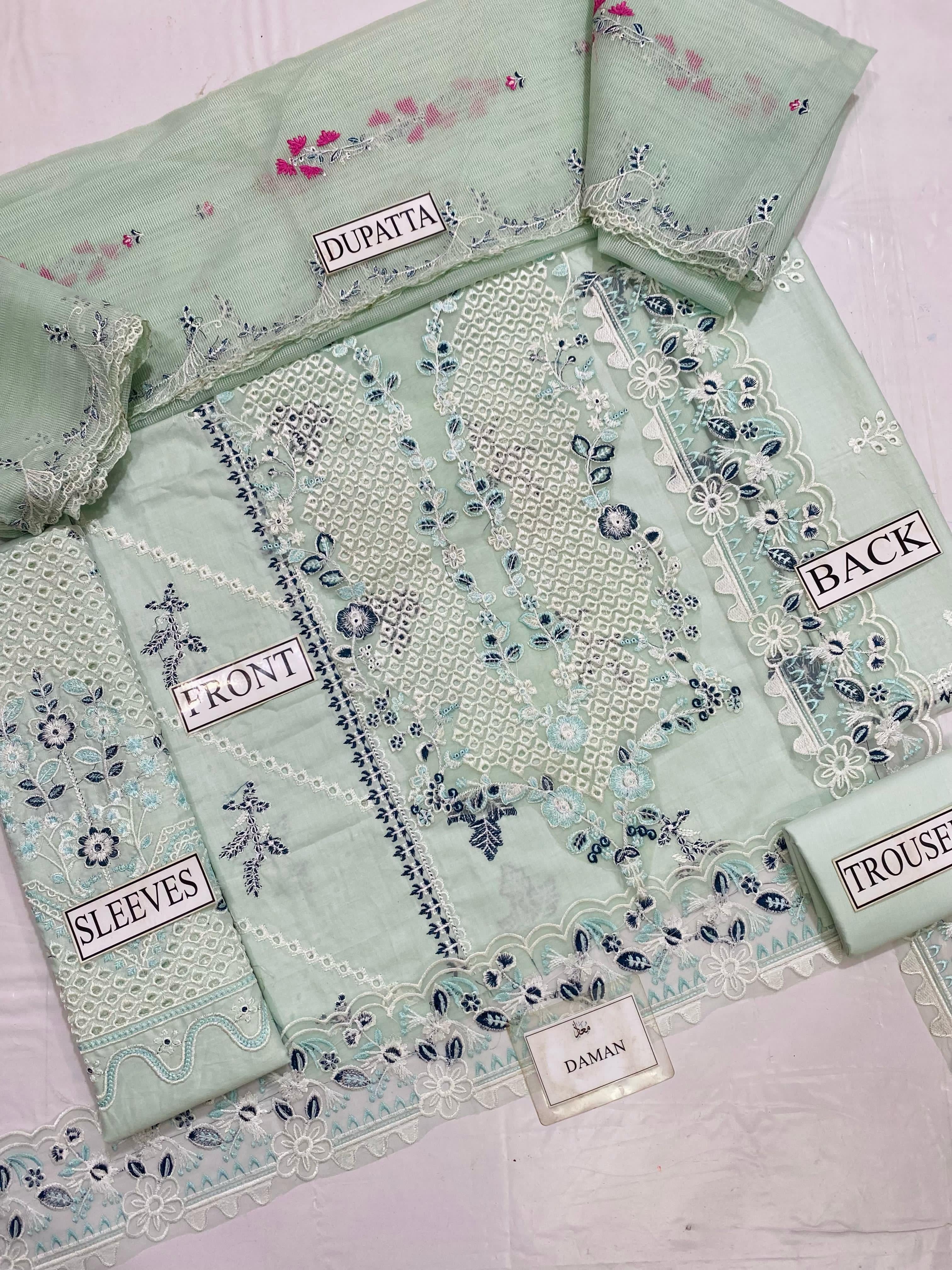 Qalamkar Cotton Suit