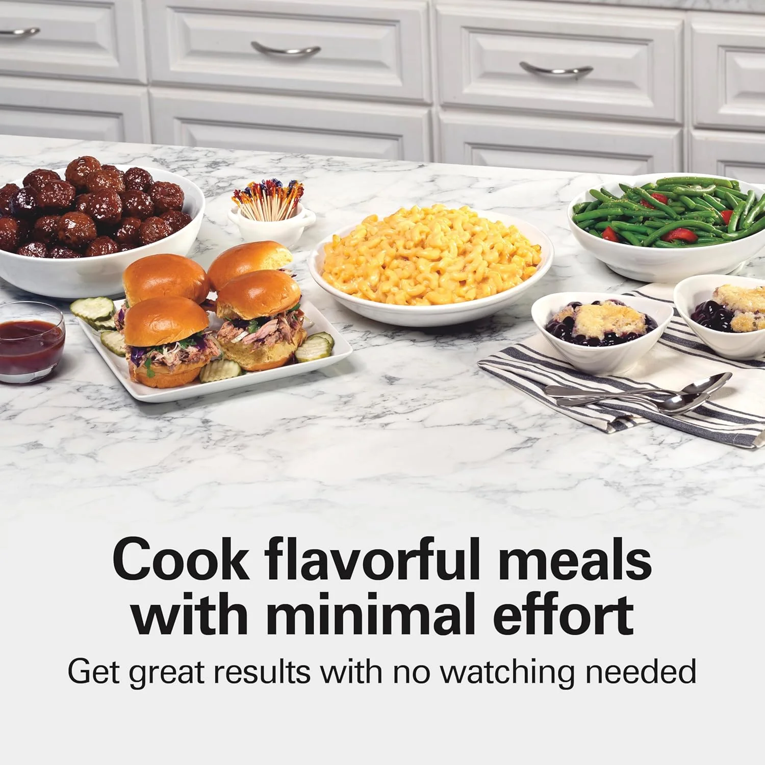 Slow Cooker, Extra Large 10 Quart, Stay or Go Portable With Lid Lock