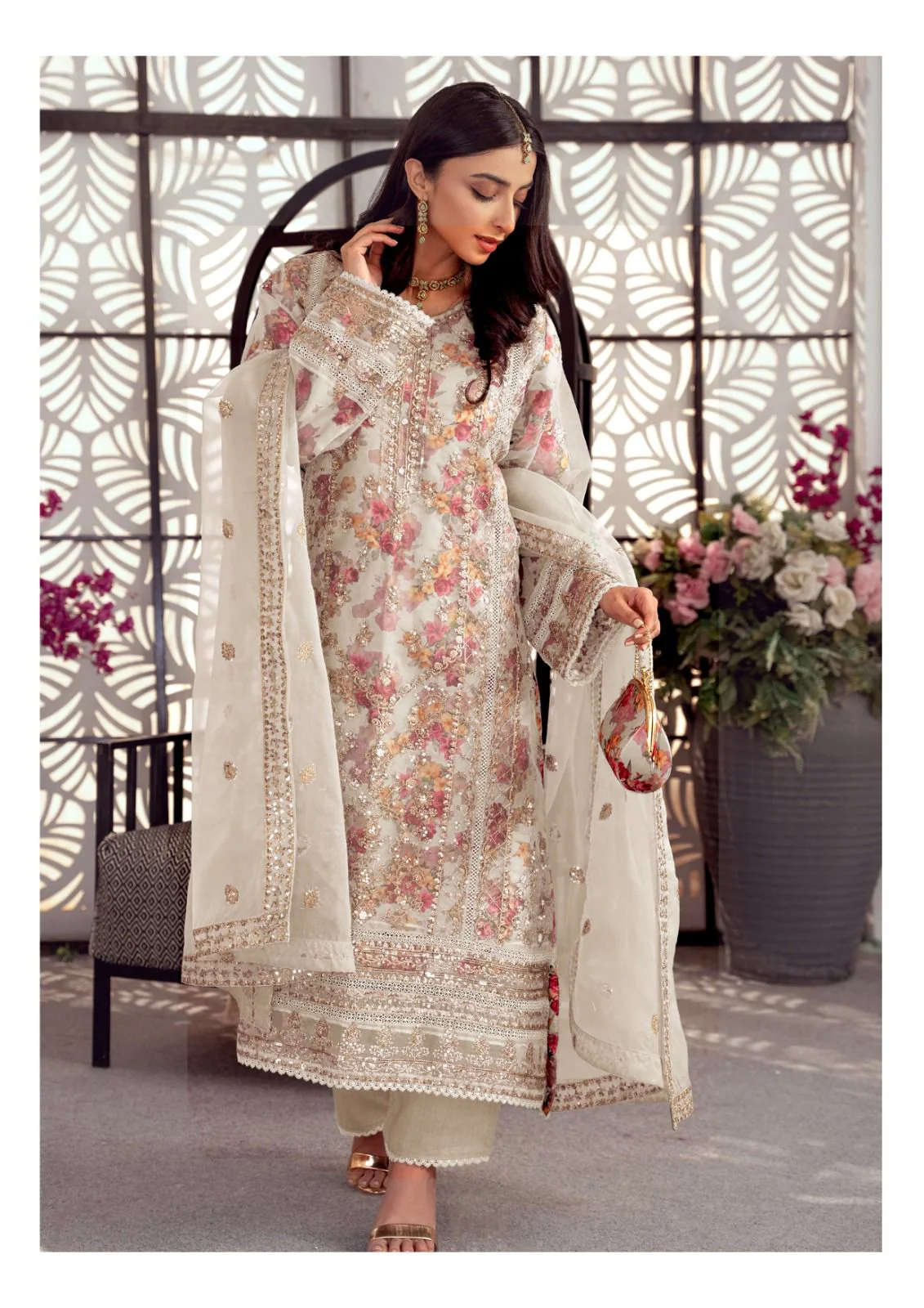 Tawakkal Organza Suit