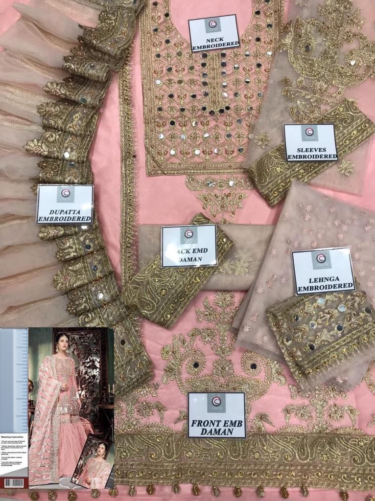 Maria B Net Bridal Suit