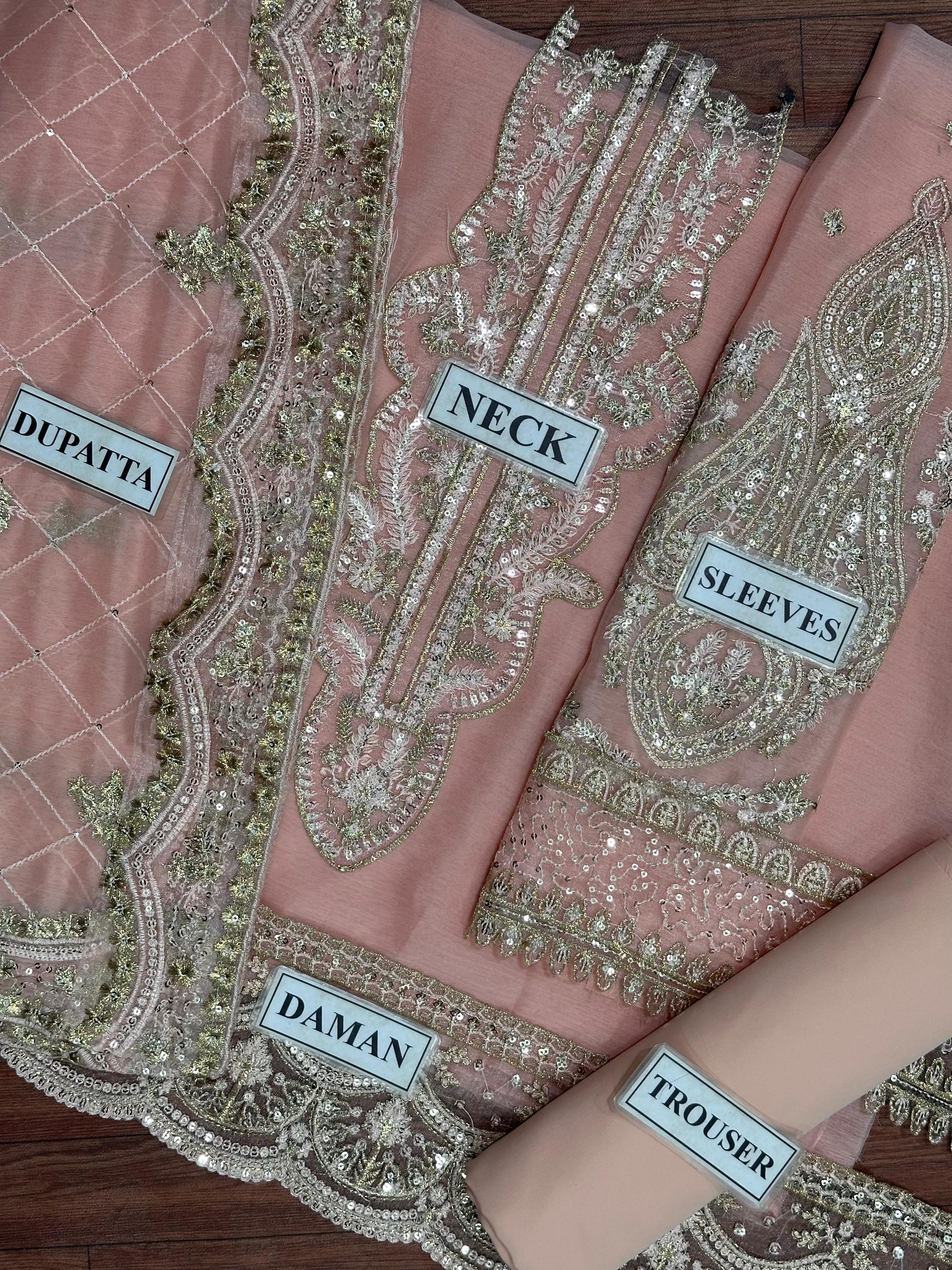 Neeshay Chiffon Suit