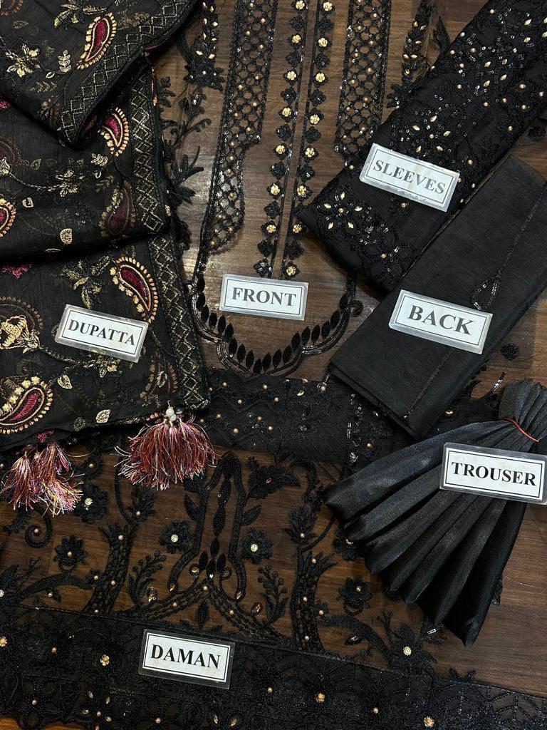 Baroque Organza Suit