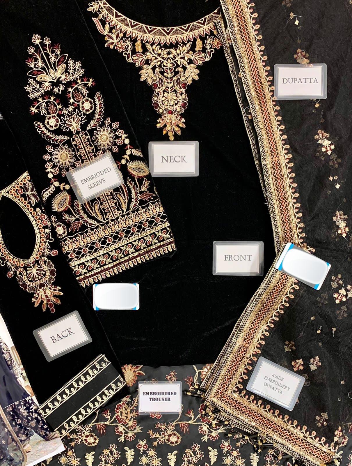 Baroque Jazmin Velvet Suit