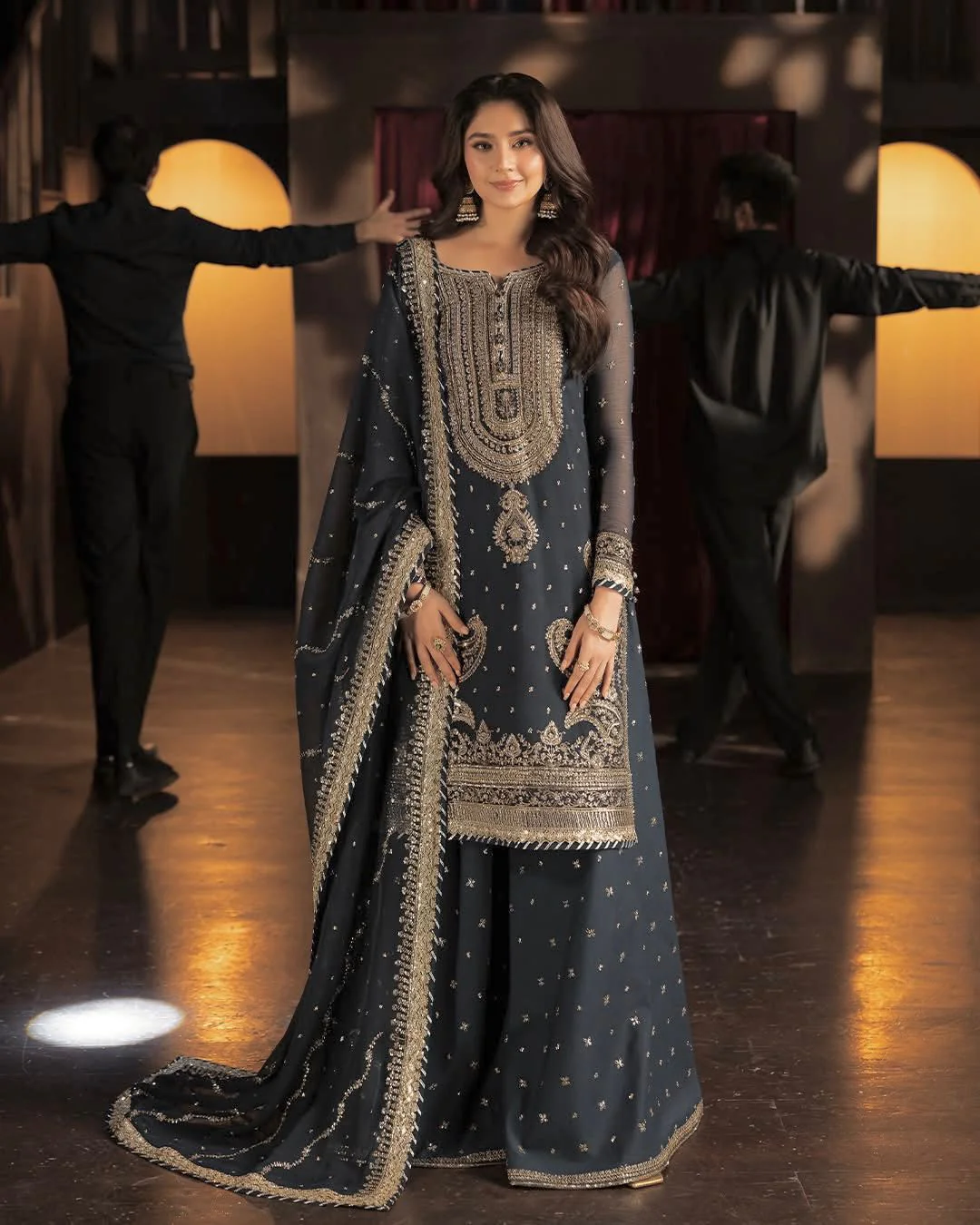 Asim Jofa Chiffon Suit